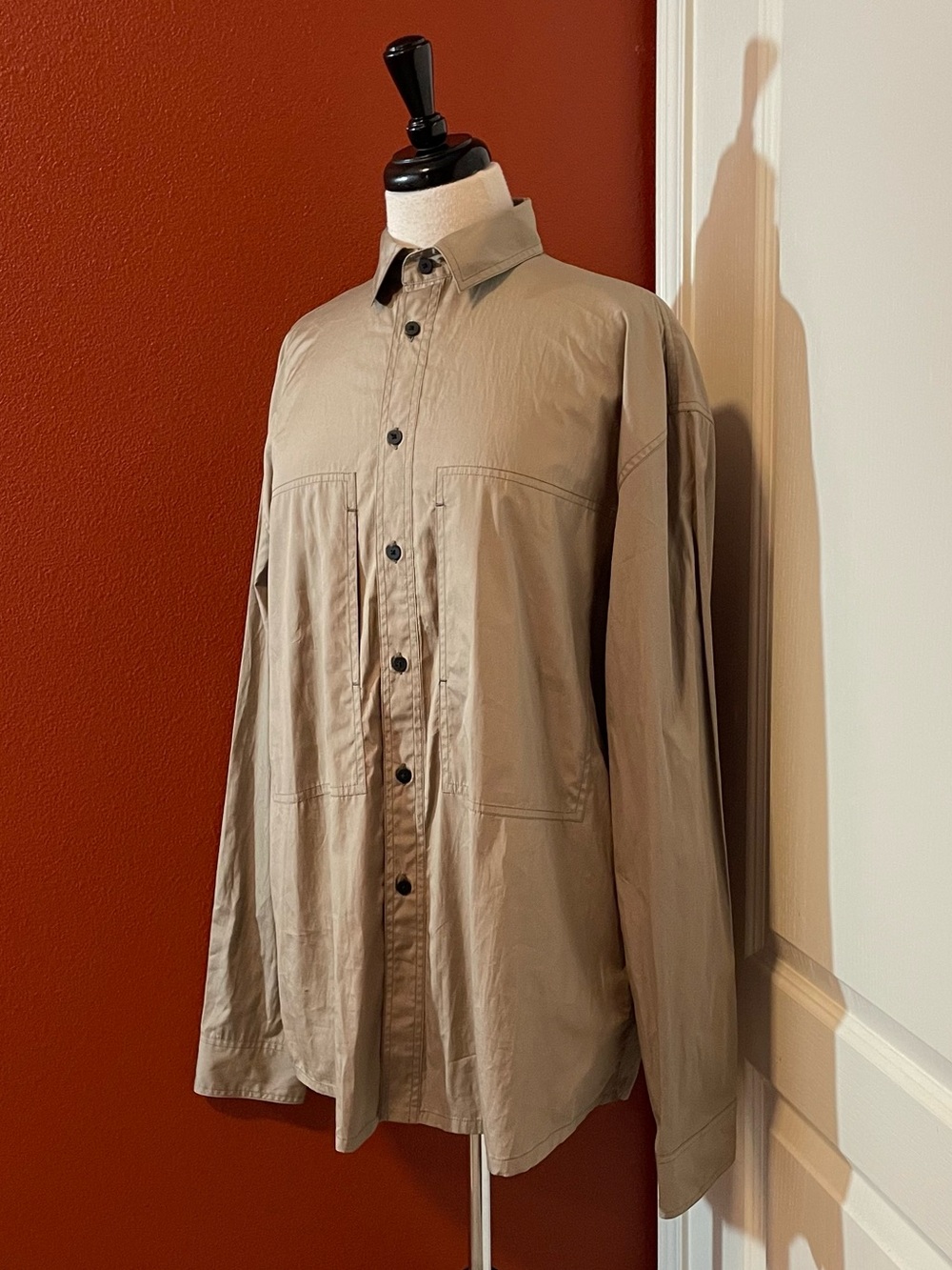 Zara x Studio Nicholson Men’s Classic Utility Minimalist Long Sleeve Shirt